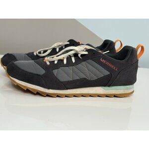 Merrell Alpine Low Sneakers Men’s 12 Ebony Gray Casual J16699 Leather
